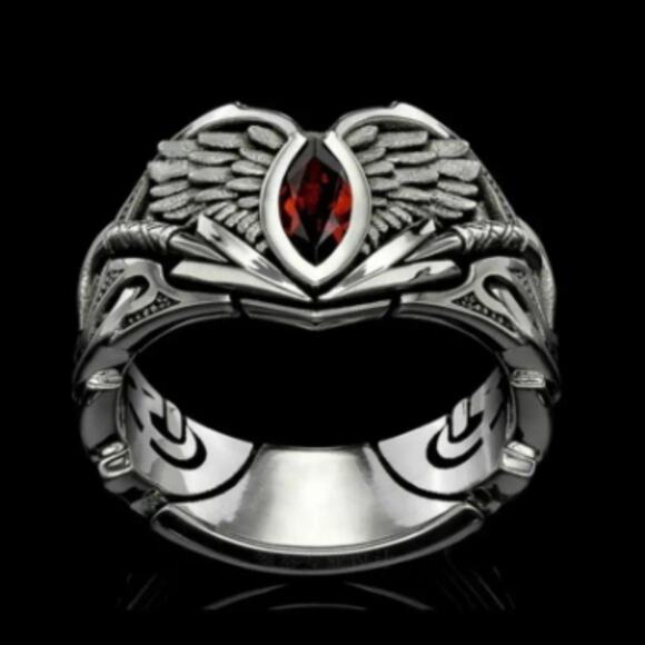 Val Jewerly Other - Fashion Viking Cubic Zirconia Rings Men Hip Hop Punk Jewelry Ring